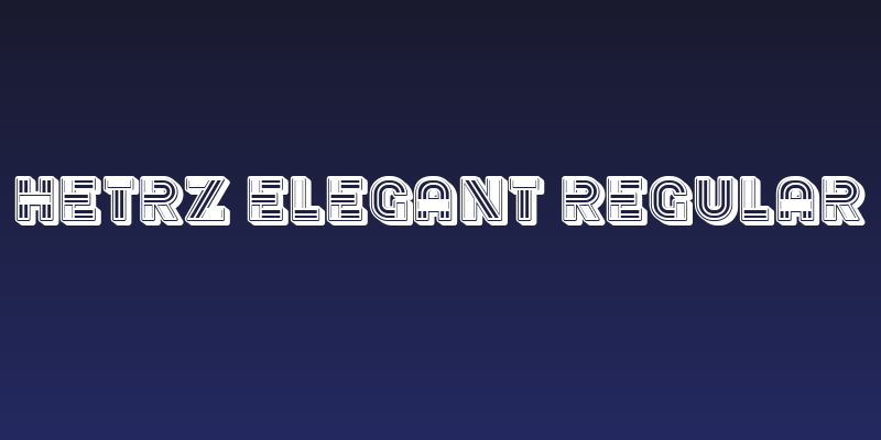 Hetrz Elegant Regular Social Header