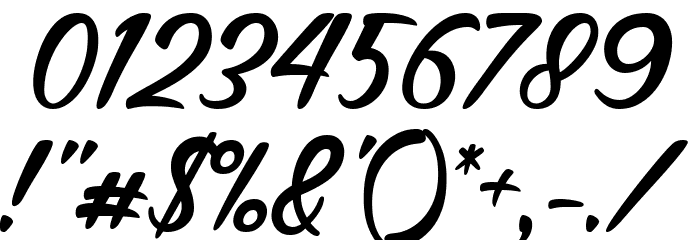 Hettas Font OTHER CHARS