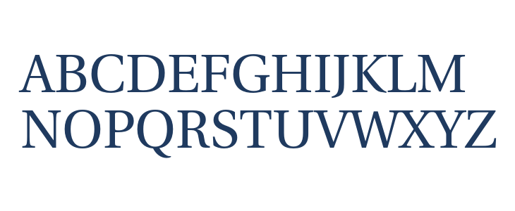 Heuristica Regular Uppercase