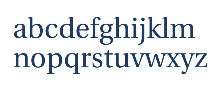 Heuristica Regular Lowercase