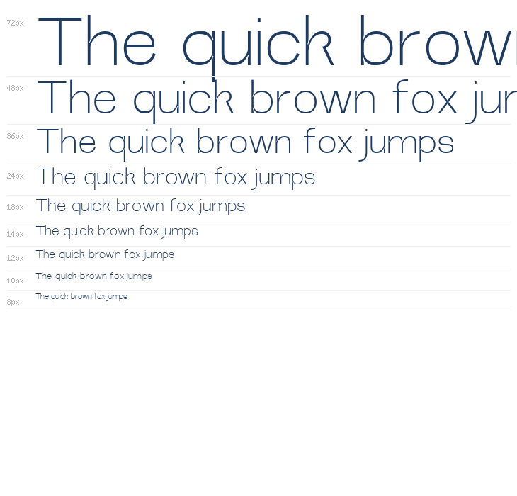 Heuvel Grotesk DEMO Extra Light Waterfall