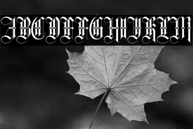 Hewalk Font examples