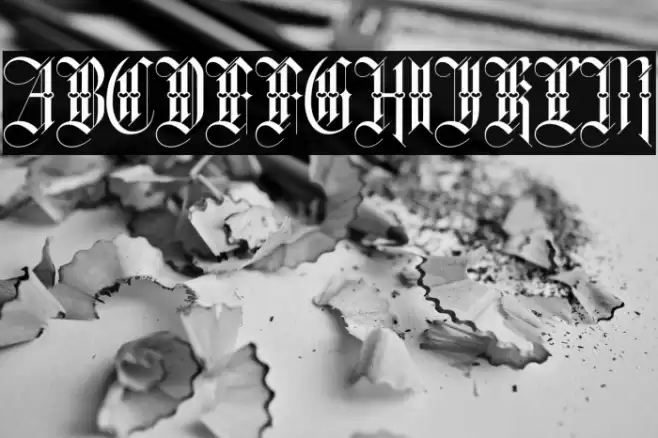 Hewalk Font examples