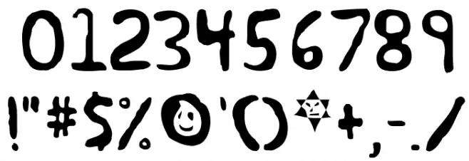 Hewter Hewtered Font OTHER CHARS