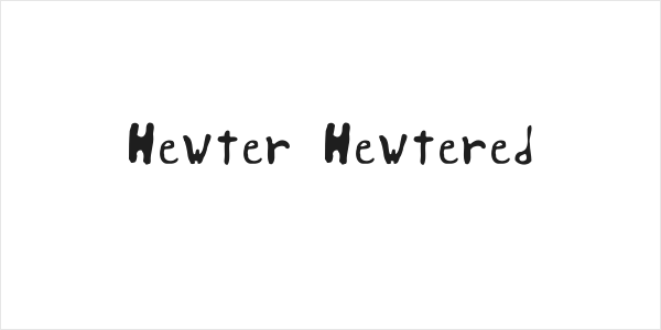 Hewter Hewtered Logo