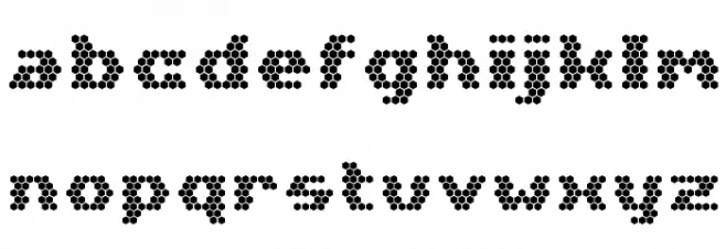 Hex Girlfriend Regular 字体 小写
