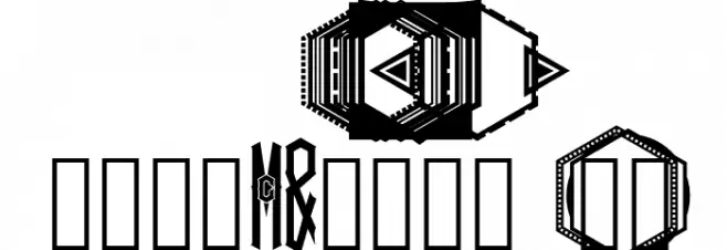 Hex ornate Font OTHER CHARS