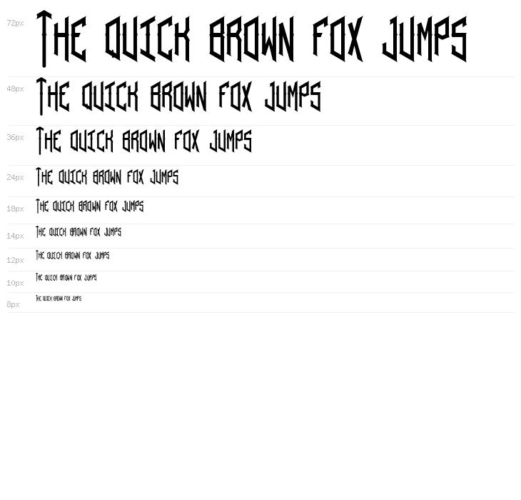 Hex ornate Waterfall