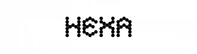 Hexa  Frei Schriftart Herunterladen