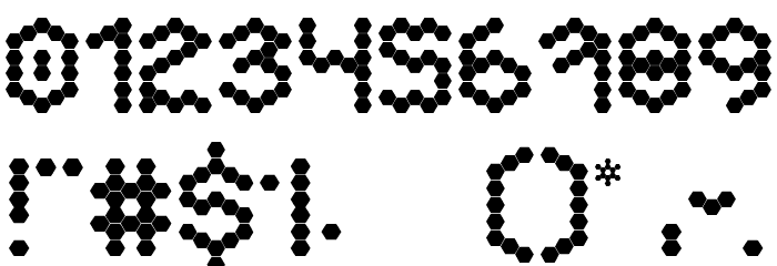 Hexa Font OTHER CHARS