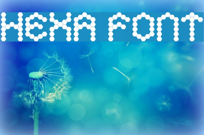 Hexa Font examples
