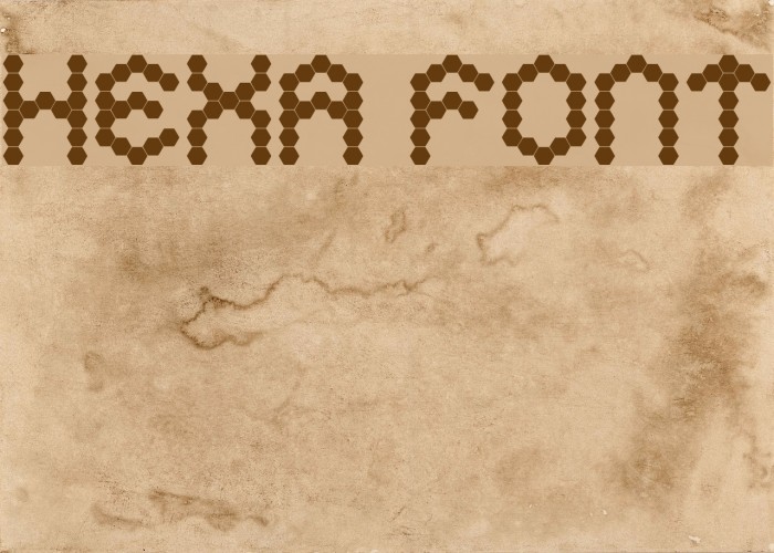 Hexa フォント examples