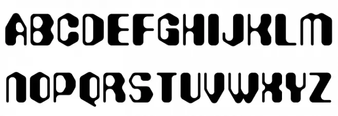 Hexadecimal Polices MAJUSCULES