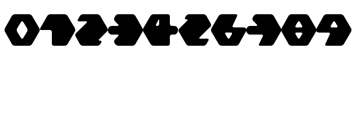 Hexafont Rounded Font OTHER CHARS