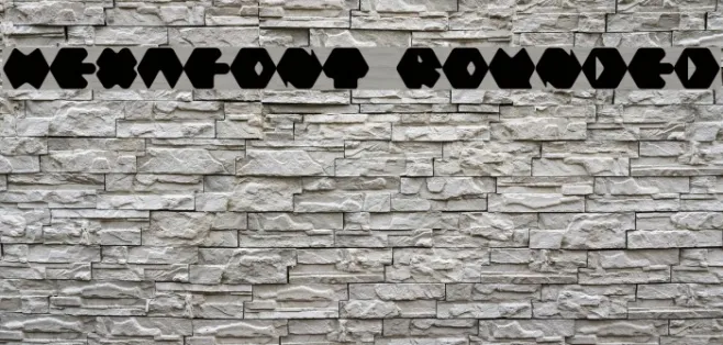 Hexafont Rounded Example 1