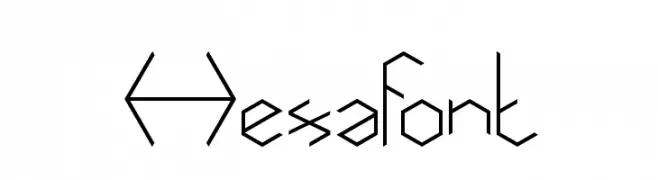 Hexafont  Скачать бесплатные шрифты