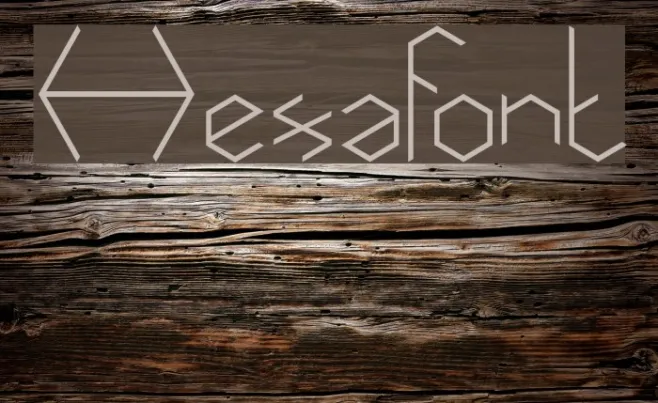 Hexafont Example 1