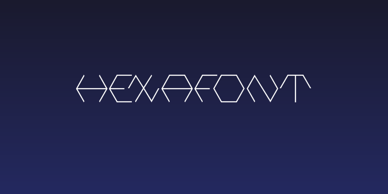 Hexafont Social Header