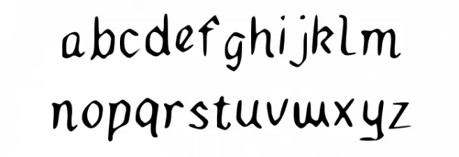Hexagonal Delight Schoolhouse Medium Schriftart Kleinbuchstaben