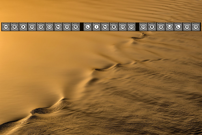 Hexagonas Linear Regular Example 3