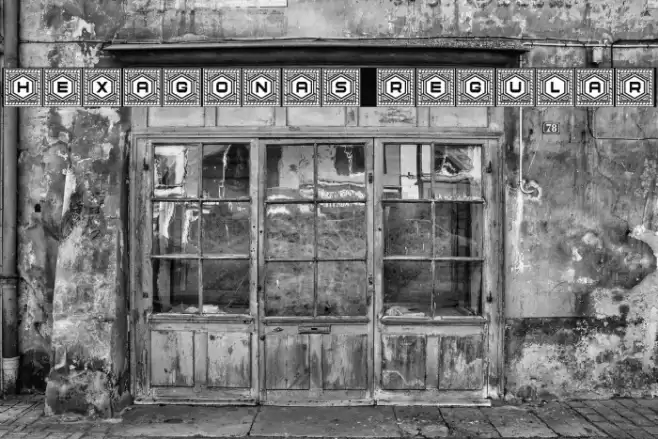 Hexagonas Regular Font examples