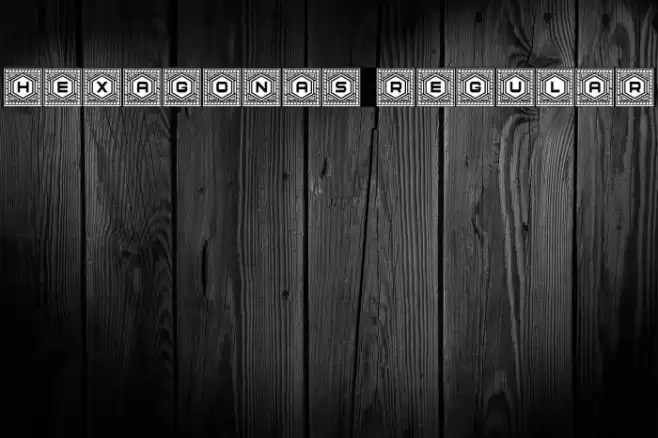 Hexagonas Regular Font examples