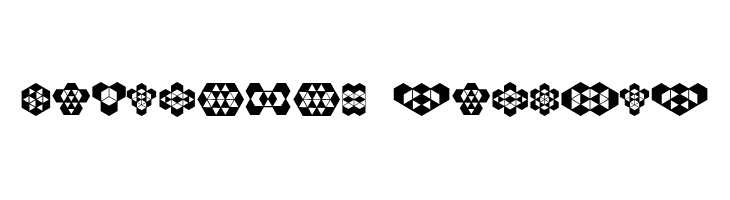 Hexagonos Regular  لخطوط تنزيل