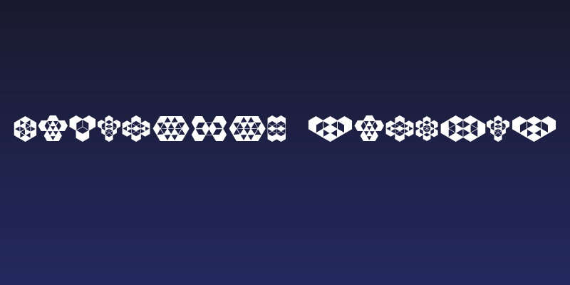 Hexagonos Regular Social Header