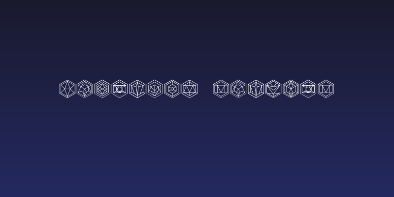 Hexagons Regular Social Header