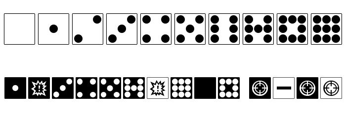 Hexahedron Font OTHER CHARS