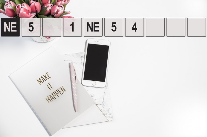 Hexahedron Font examples