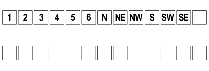 Hexahedron Font LOWERCASE