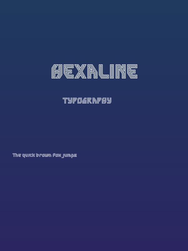 Hexaline Poster