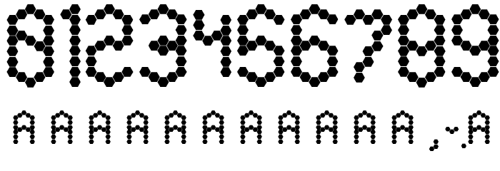 Hexamatter Font OTHER CHARS