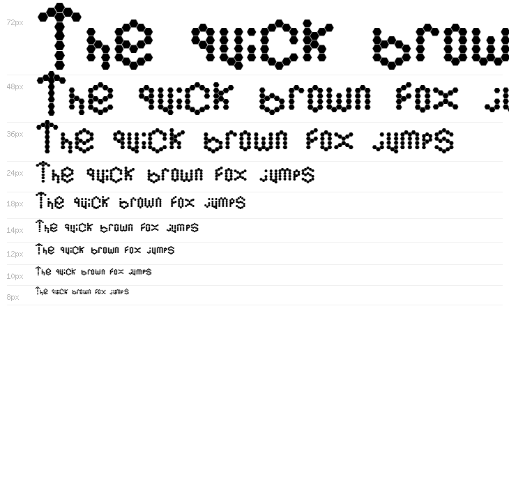 Hexamatter Waterfall