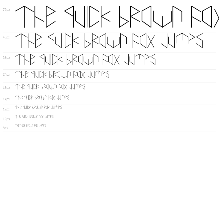 Hexametric Waterfall
