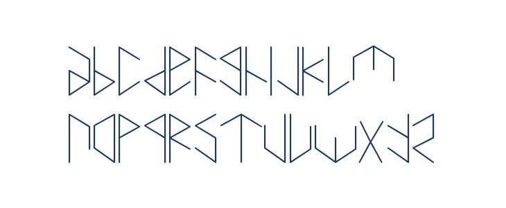 Hexametric Lowercase