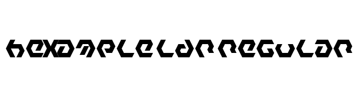 Hexample LDR Regular  baixar fontes gratis