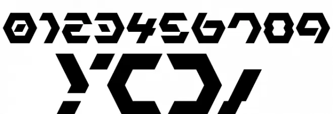 Hexample LDR Regular Font OTHER CHARS