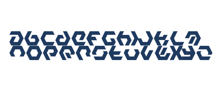 Hexample LDR Regular Lowercase
