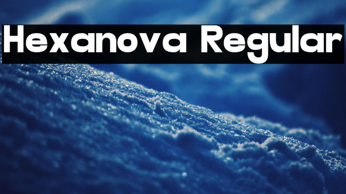 Hexanova Regular Example 1