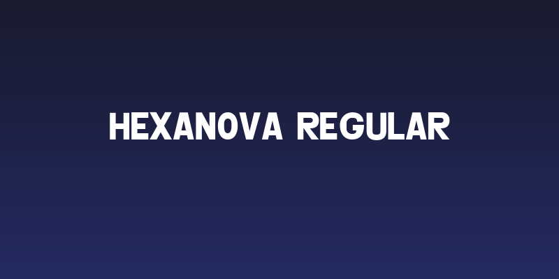 Hexanova Regular Social Header