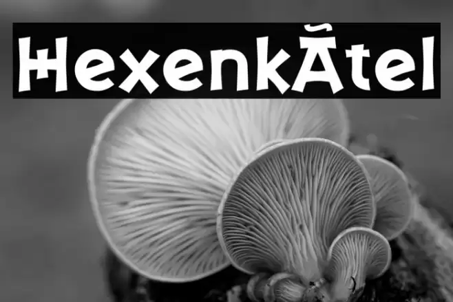 Hexenkötel Font examples