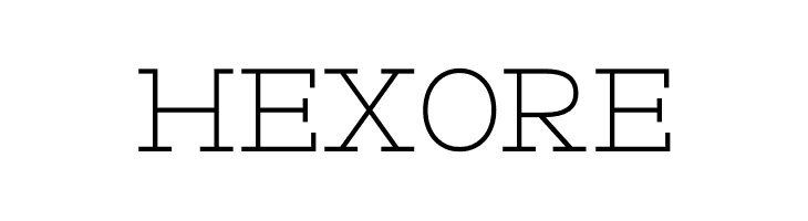 Hexore  नि: शुल्क फ़ॉन्ट्स डाउनलोड