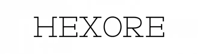 Hexore  تنزيل الخطوط