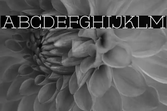 Hexore Font examples