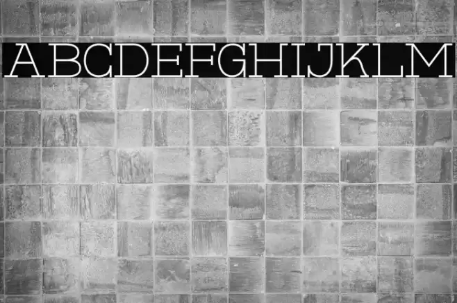 Hexore Font examples