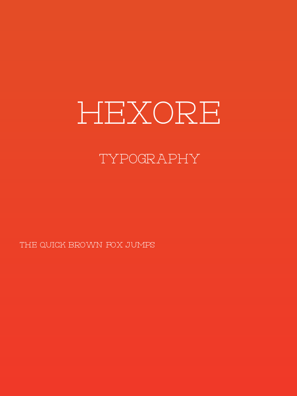 Hexore Poster