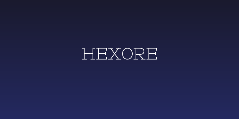 Hexore Social Header