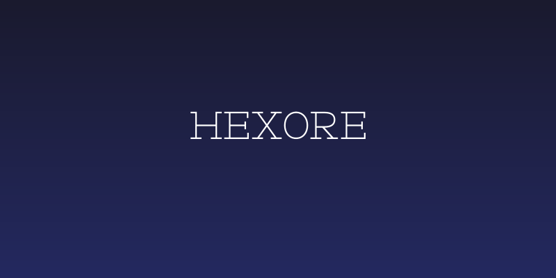 Hexore Social Header